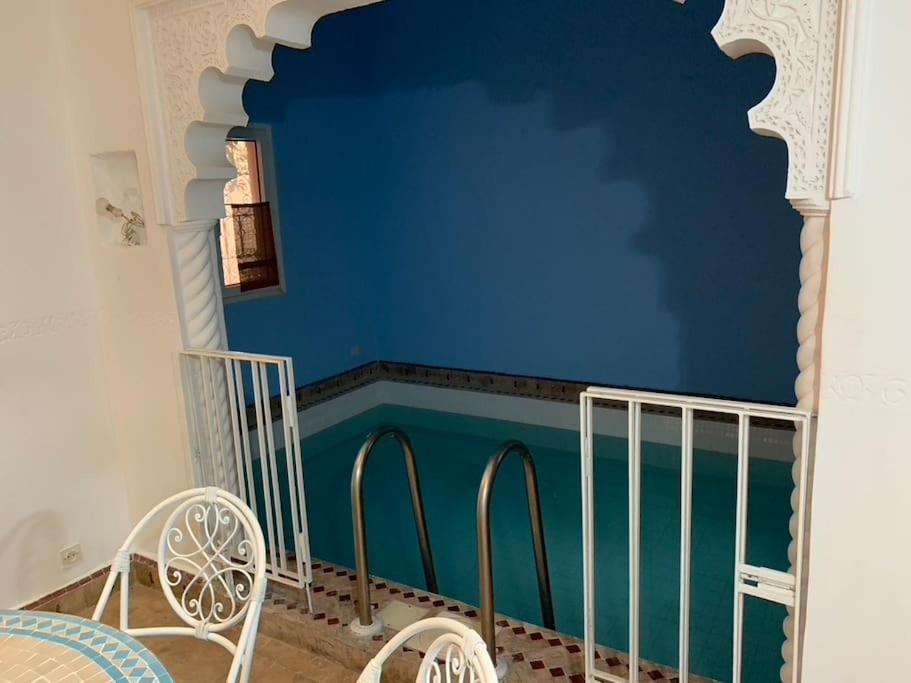 Ryad De Charme Authentique Piscine Calme Marrakesh Exteriör bild